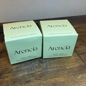 Arencia Fresh Green Rice Mochi Cleanser 120g Lot of 2